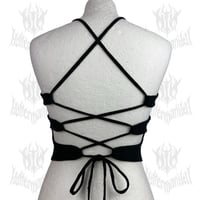 Image 2 of Dark Funeral "Logo" Open-Back Top (SIZE S)