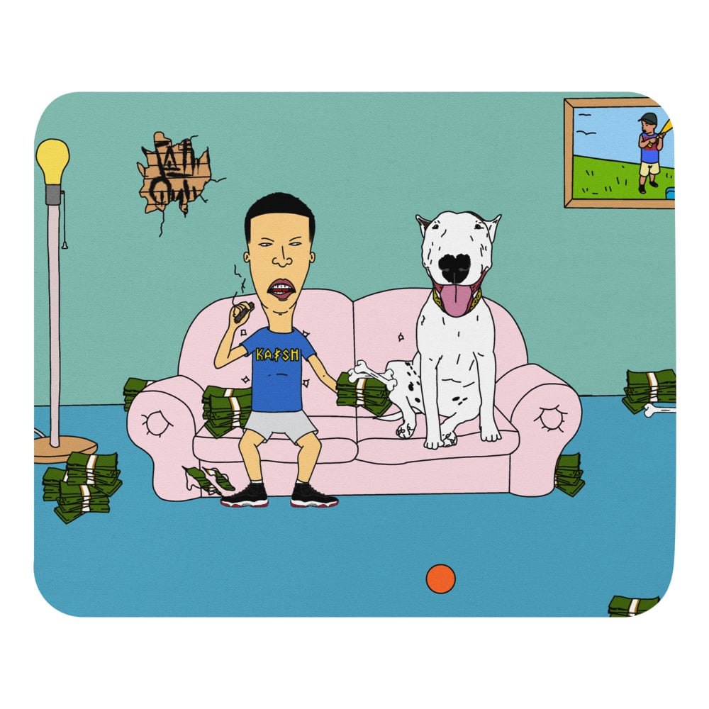 Image of BAUSO & BUDZ-DANK MOUSE PAD