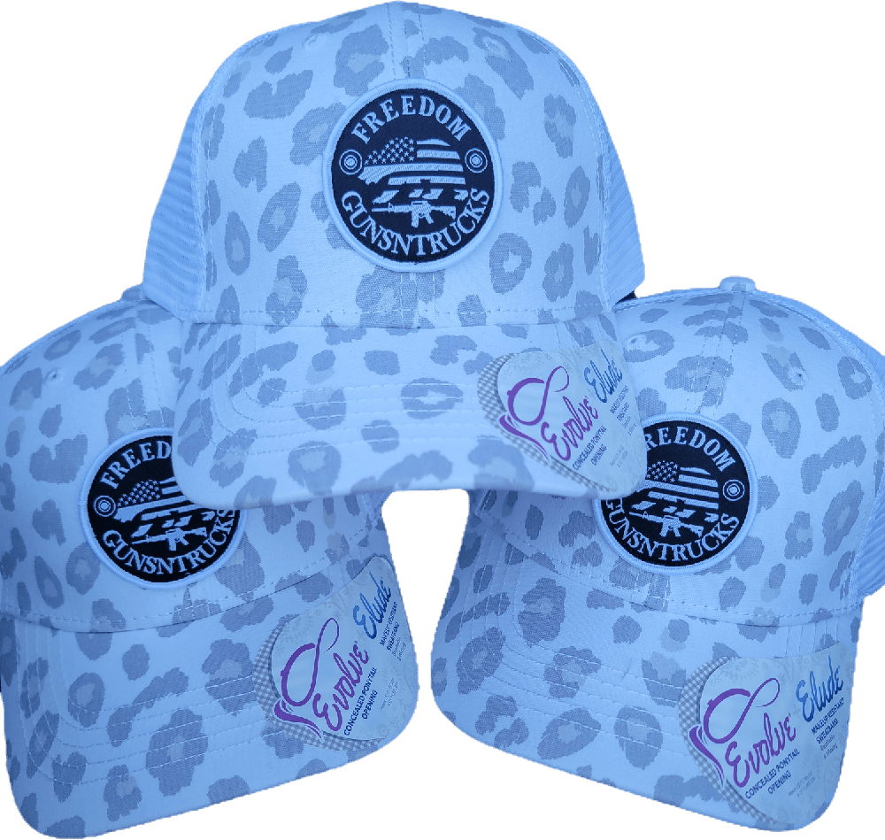 Ladies Concealed Pony Hats