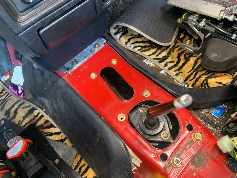 Hush Performance — Auto to Manual Shifter Plate.