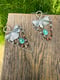 Image of Ginkgo Swoosh Draped Chain Earrings