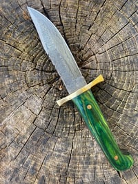 Image 2 of Double 512 layer Damascus knives. 