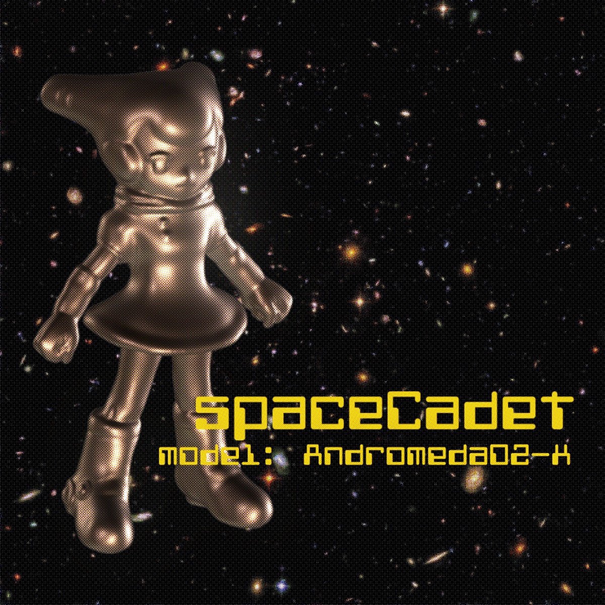 SPACE CADET: Andromeda 02-X print | superOrange