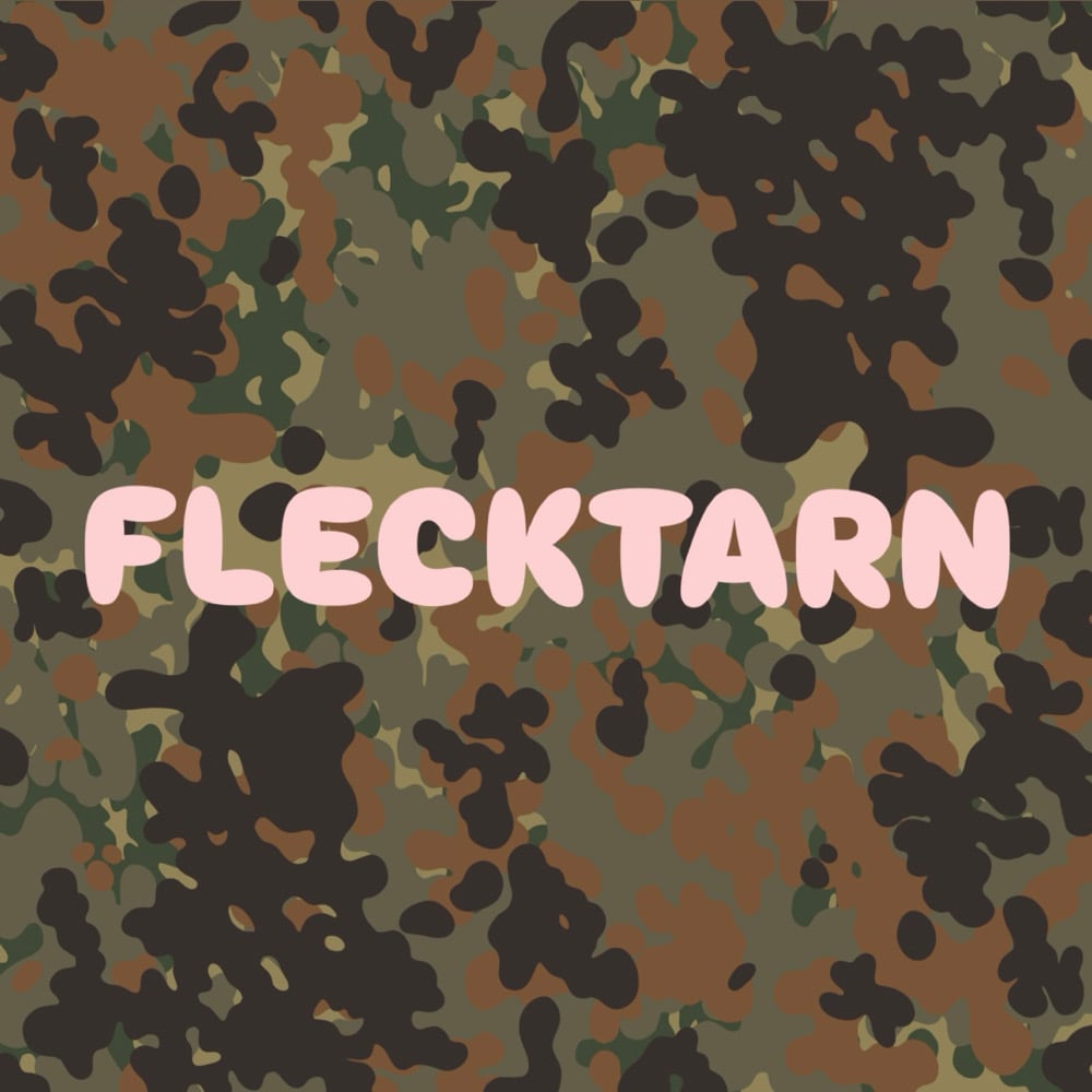 Image of flecktarn adhesive stencil