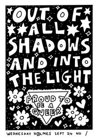 Image 1 of Proud to be a Queer A5 limited edition print 