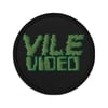 Vile Video Embroidered patch (green & black)
