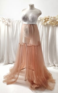 Image 1 of Photography set Georgina - size M - camel | maternity photo props