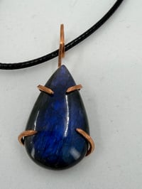 Image 3 of Blue Labradorite Pendant 
