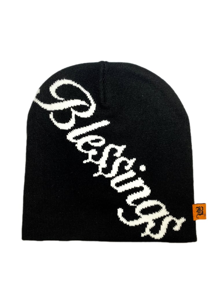 Image of BLE$$ING$®️ BLK SKULL CAP