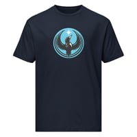 Image 4 of Basic Tee - Blue Rebel Loon