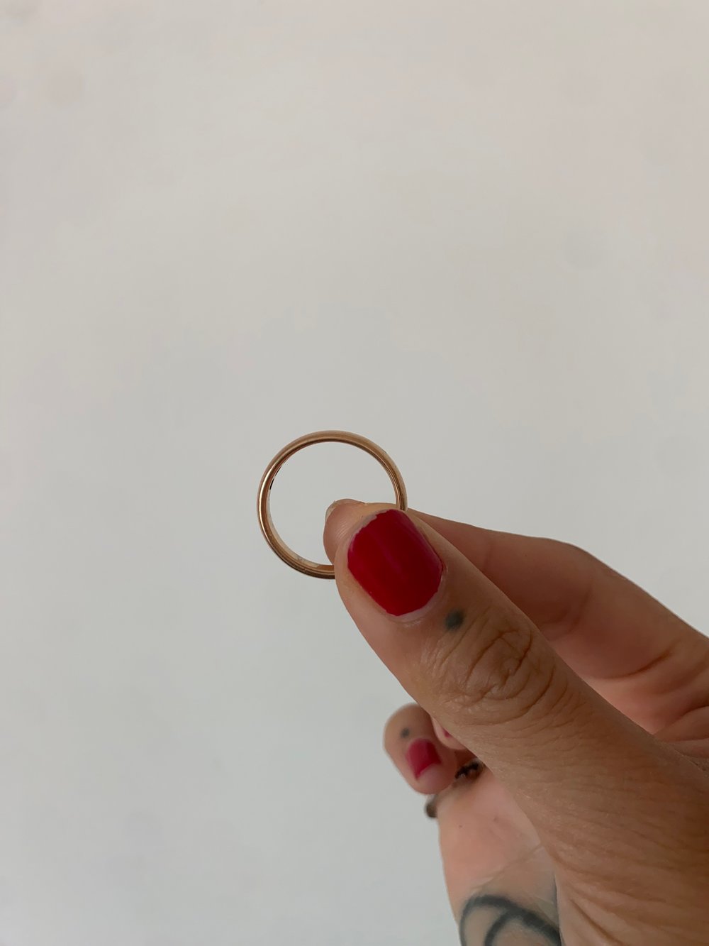 Image of 9ct Vintage Gold Band 