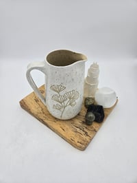 Image 3 of White Ginko Jug