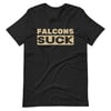 Falcons SUCK (Bold) Unisex t-shirt