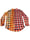Image of Large Orange Half Reverse Flannel