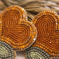 Image 3 of Orange Bloom Pin - 2 available