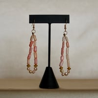 Image 1 of Momo coral & pearl drops