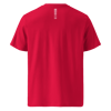 Monviso T-shirt in Cotone Organico Unisex rosso / bianco PULSE