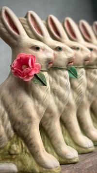 Image 2 of Chalkware Rabbit Pairs (7 pairs)