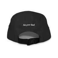 Image 4 of 5 Panel Cap - God has your back 