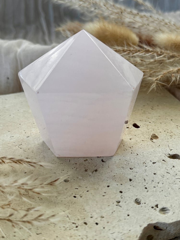 Image of Pink Calcite Cupcake Tower 