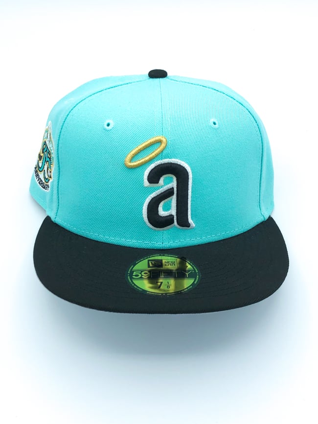 Anaheim Angels Mint/Black HatClub - Grey UV