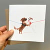 Canine Encounters - Set of 5 Luxury Greetings Cards