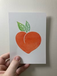 'Just Peachy' Blockprint (Limited Repress)