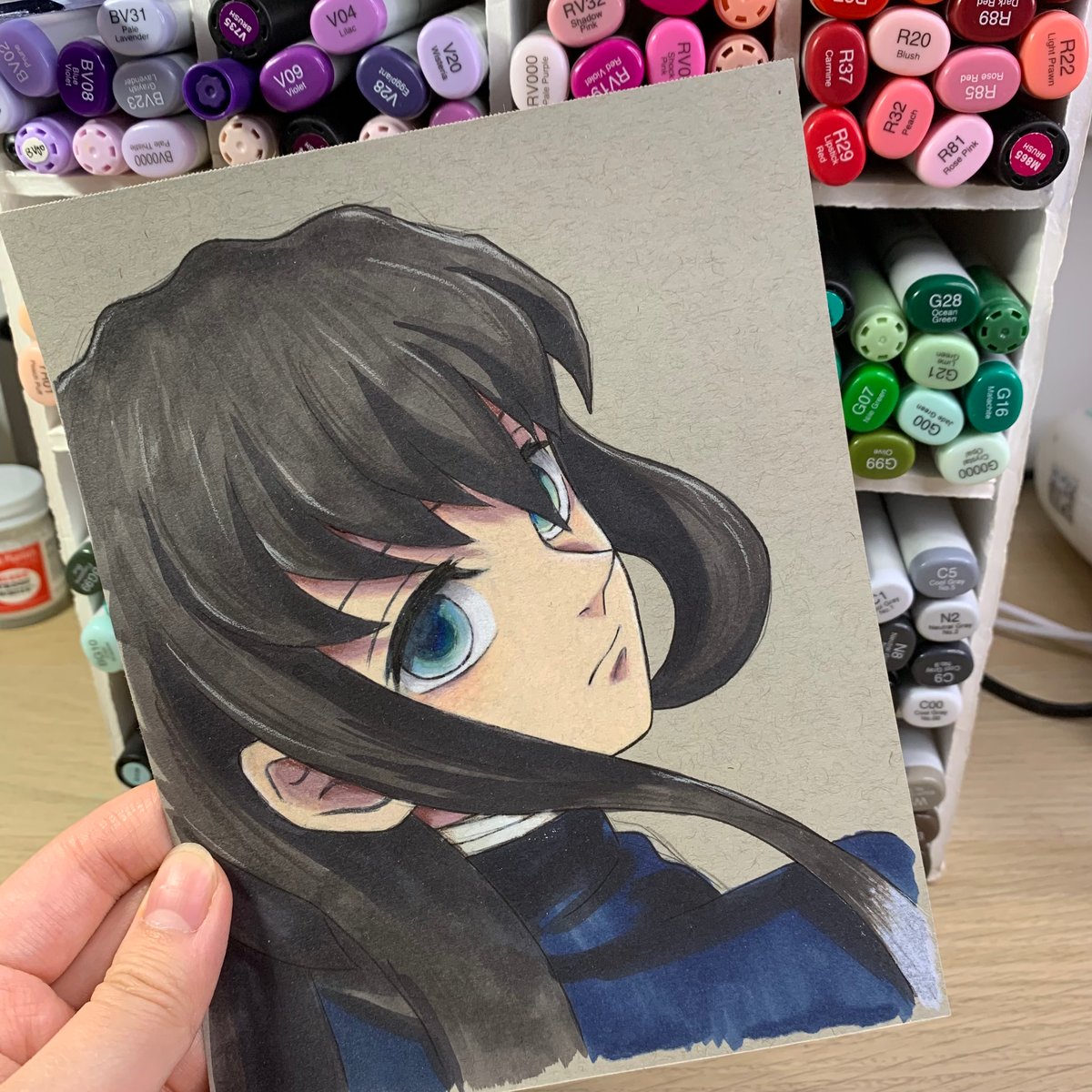 Muichiro Original Art Lainahsart