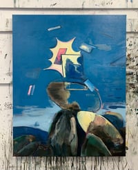 Image 3 of "København – Malerdrømme og tankestreger – Udsigt ved Langelinie" / 80x100 cm