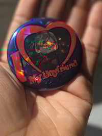 Image 3 of I LOVE MY BF LEON KENNEDY PINS