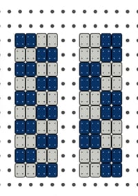 Custom Checkerboard Spacer Set