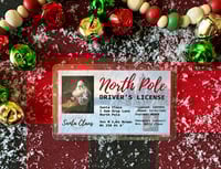 Image 1 of Santa Driver’s License 
