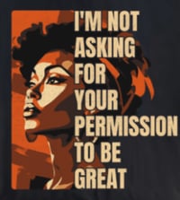 Image 2 of She’s Not Asking for Your Permission! - Crewneck sweater