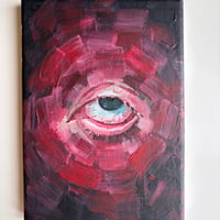 Image 2 of A bit tired | original acrylic painting