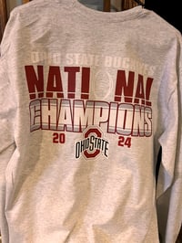 Image 4 of Long sleeve Ohio State National Champions t shirt