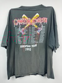 Image 4 of 1992 Cannibal Corpse - Tomb of the Mutilated European Tour Shirt 