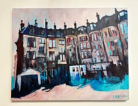 Image 3 of Kensington Gate Lane - Acrylic on Canvas 