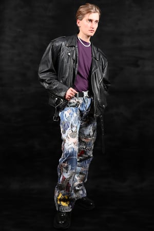 Image of MASSTAK - 138 Simple Symmetry Jeans