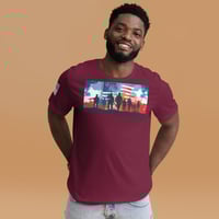 Image 21 of Troops Flag Protect Unisex t-shirt