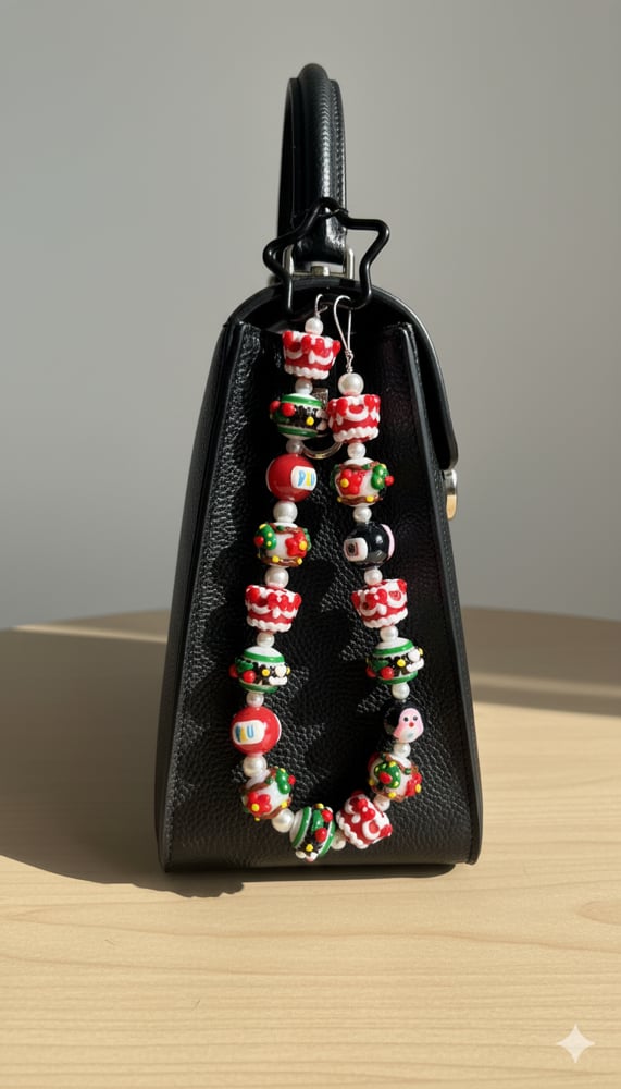 Image of Hand painted Bag Charms 