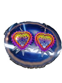 Image 3 of Spiked Sunset Hearts 