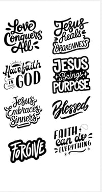 God Got Me Sticker Sheet