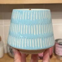Image 1 of linen and lavender scented candle