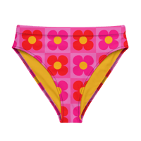 Image 1 of Flower Power High-Waisted Bikini 