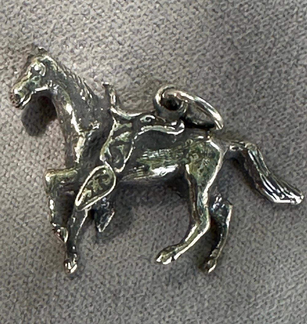 Image of James Avery Retired Saddled Horse Charm