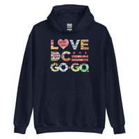 Image 2 of LOVE DC GOGO POSTER PRINT HOODIE (3 color options)