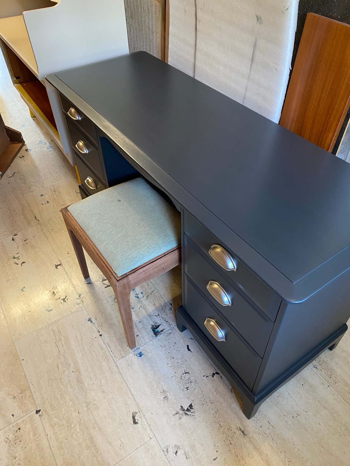 Stag Minstrel Dressing Table / Desk - commission 