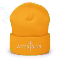 Image 4 of Acts 3:19 Cuffed Beanie 