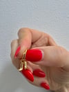 MINI HOOP COWBOY BOOT EARRINGS 