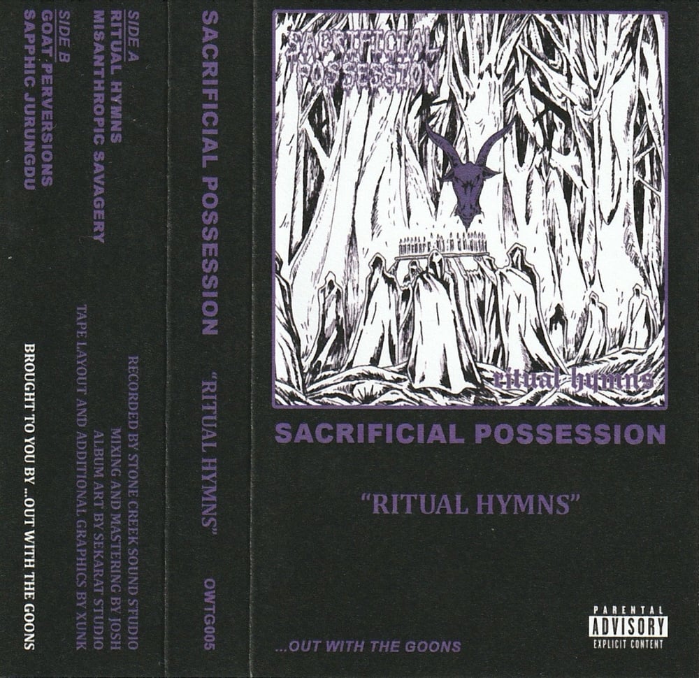 SACRIFICIAL POSSESSION ‘Ritual Hymns’ cassette (EP)